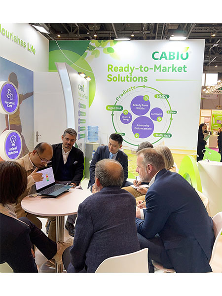 CABIO showcases the new products and Ready-to-Market solutions at Vitafoods Euro